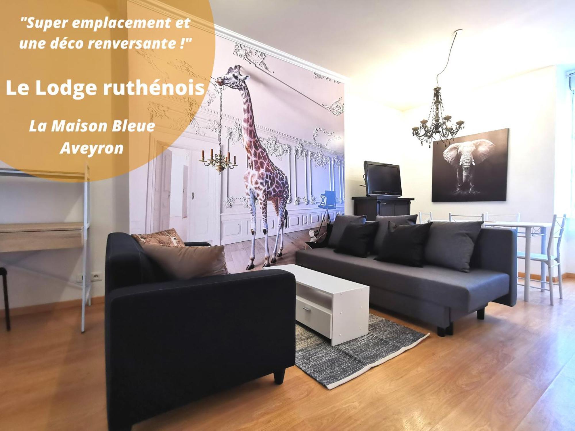 La Maison Bleue, Suite Родез Екстериор снимка